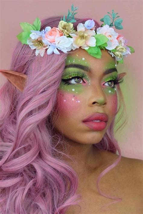 fairy ideas for halloween|red fairy makeup ideas.